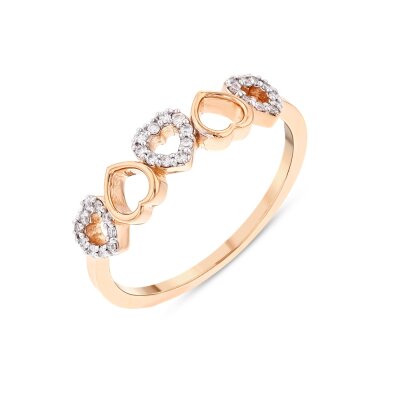 0,13 Karat Pırlanta Yüzük - 2