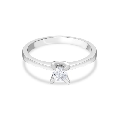 0,40 Karat Pırlanta Tektaş Yüzük - 2