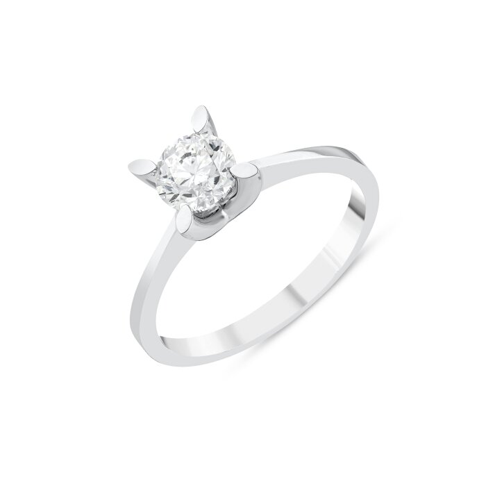 0,50 Karat Pırlanta Tektaş Yüzük  - 2