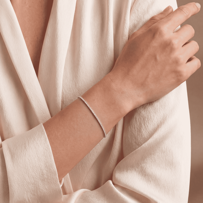 0,57 Karat Pırlanta Su Yolu Bileklik