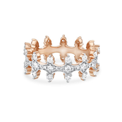 Sempre 0,09 Karat Pırlanta Alara Yüzük - 1