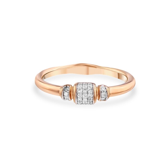 Sempre 0,09 Karat Pırlanta Vion Yüzük