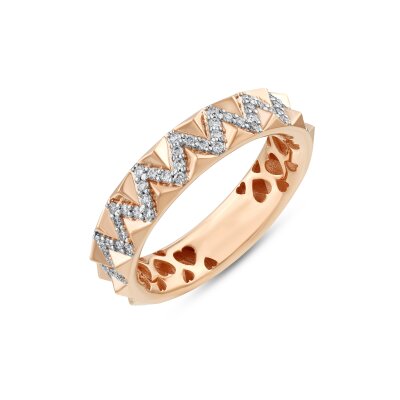 Sempre 0,28 Karat Pırlanta Nabız Yüzük - 1