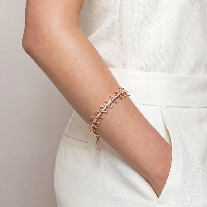 Sempre 0,29 Karat Pırlanta Astra Bileklik