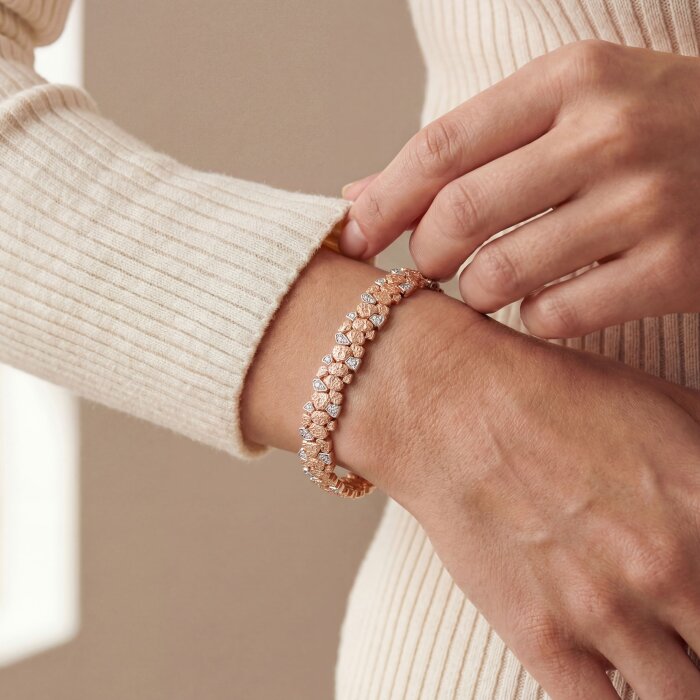 Sempre 0,30 Karat Pırlanta Dora Bileklik