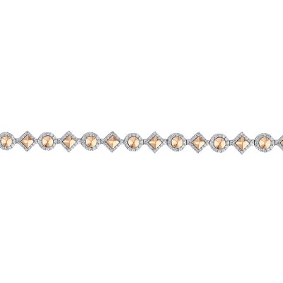 Sempre 1,10 Karat Pırlanta Döngü Bileklik - 3