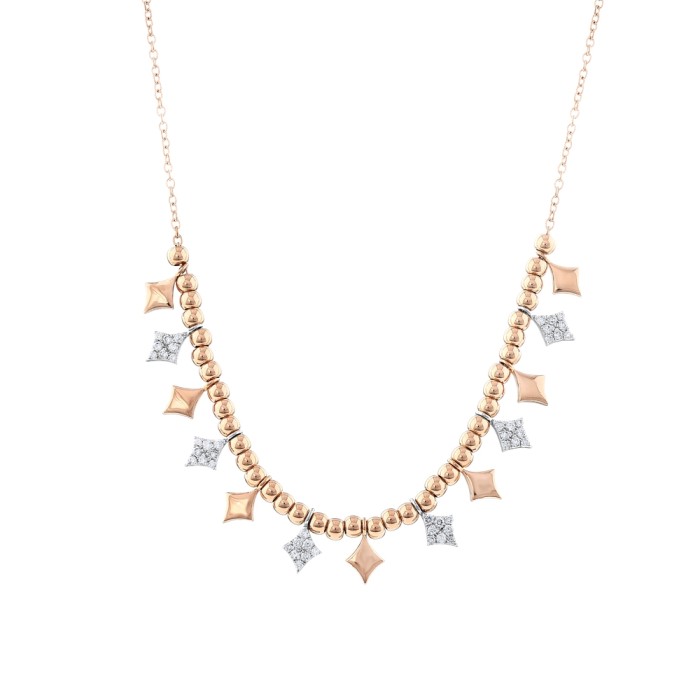 Star x Aura 0,28 Karat Pırlanta Tasarım Kolye